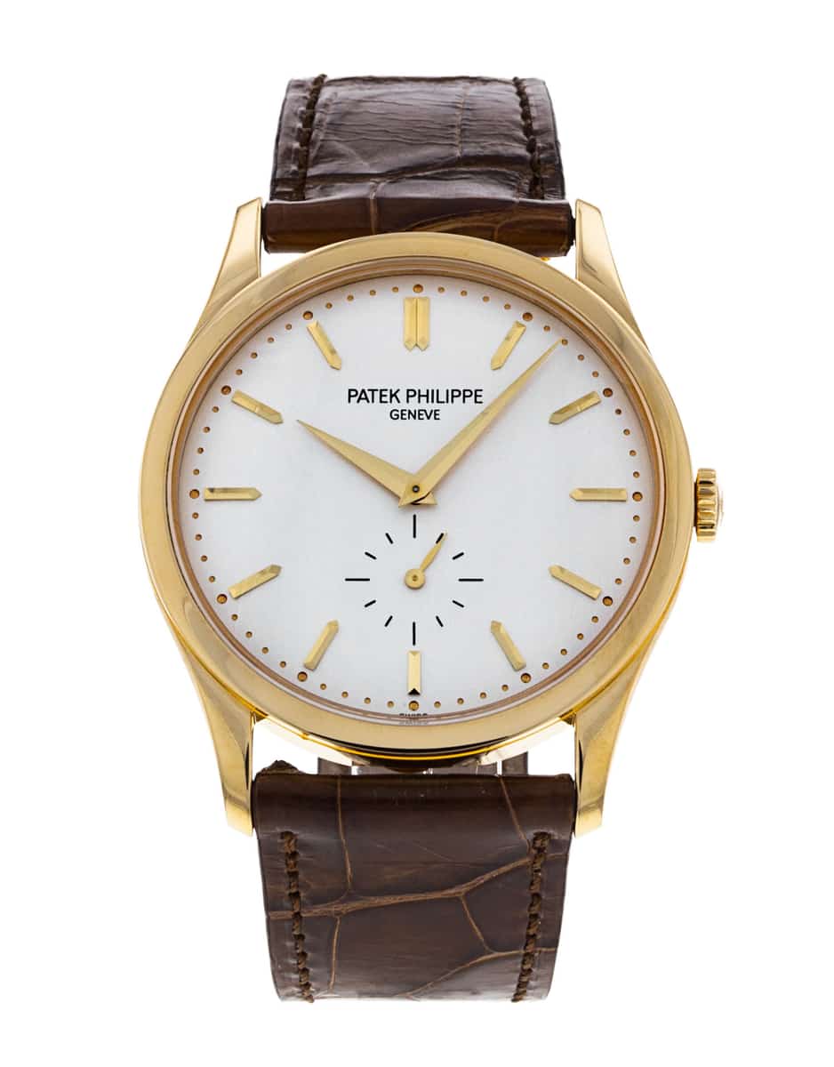 Pre Owned Patek Philippe Calatrava 5196J 001 Watch Watchfinder Co